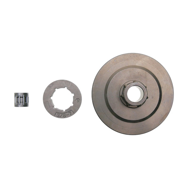 Bęben sprzęgła 3/8" 7 zębów do pił łańcuchowych przeznaczonych na rynek chiński i hobbystyczny, z silnikiem o pojemności 38 cm3