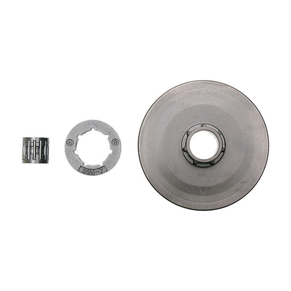 Bęben sprzęgła .325" 7T z wymiennym pierścieniem do chińskich pił łańcuchowych. Pojemność silnika 45 cm3 52 cm3 58 cm3