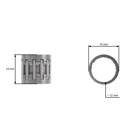 Bęben sprzęgła .325" z 7 zębami do pił łańcuchowych chińskich i hobbystycznych z silnikiem o pojemności 45 cm3, 52 cm3 i 58 cm3