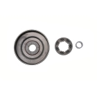 Bęben sprzęgła do piły łańcuchowej 3/8" 7T z pierścieniem zapasowym dla partnera 350 351 352 370 390 420 Jonsered 2035 2040 CS2138 CS2238 McCulloch CS380 33 333 Mac Cat 442 (OEM 530047061)