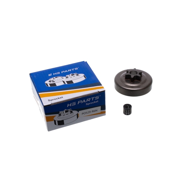 Bęben sprzęgła HS PARTS 3/8" 6 zębów do pił łańcuchowych Poulan 180 1800 20 2000 205 2100 225 2300 235 2400 Micro 25 Micro S25 Dolmar 101