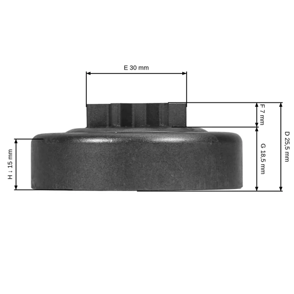 Bęben sprzęgła HS PARTS 3/8