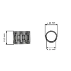 Bęben sprzęgła HS PARTS 3/8" 6 zębów do pił łańcuchowych Tanaka 300 320 330 3301 EC290 (OEM 360065)
