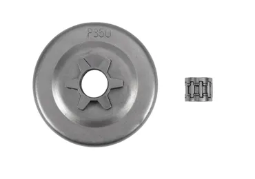 Bęben sprzęgła HS PARTS 3/8" 6 zębów Husqvarna 136 142 236 Jonsered 2035 2040 CS2137 CS2234 Partner 350 351 370 390 McCulloch CS380 Mac20X Poulan 2250 2375 (OEM 530047061)