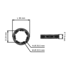 Bęben sprzęgła HS PARTS 3/8" 7 zębów do pił łańcuchowych Dolmar 112 113 114 116 117 119 120 120 super McCulloch Promac 6800