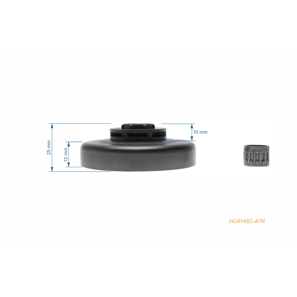 Bęben sprzęgła HS PARTS 3/8" 7 zębów do pił łańcuchowych Husqvarna 357XP 359 Jonsered 2159 CS2156 CS2159 (OEM 503934871)