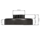 Bęben sprzęgła HS PARTS 3/8" 7 zębów do pił łańcuchowych OLEO-MAC Oleomac 250 50A 251 350 (STARY) 355 Super 250 Blitz