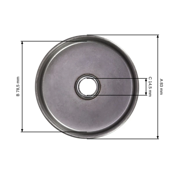 Bęben sprzęgła HS PARTS 3/8" 7 zębów do pilarek Homelite 600 650 700D 707D 755D 770D C-72 C5 C51 C7 C71 C9 C91 EZ6 WI266 (tylko ostroga) XP1000 XP1020 XP1100 ZIP