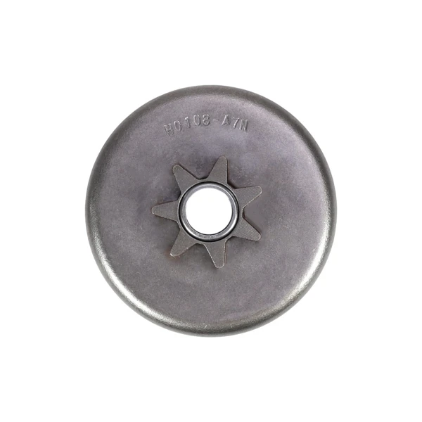 Bęben sprzęgła HS PARTS 3/8" 7 zębów do pilarek Homelite 600 650 700D 707D 755D 770D C-72 C5 C51 C7 C71 C9 C91 EZ6 WI266 (tylko ostroga) XP1000 XP1020 XP1100 ZIP