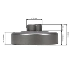 Bęben sprzęgła HS PARTS 3/8" 7 zębów do pilarek Stihl 030AV 031 031AV 032 044AV (OEM 11136402000)