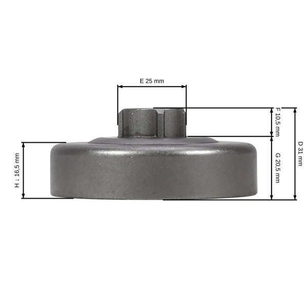 Bęben sprzęgła HS PARTS 3/8