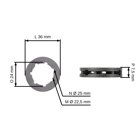 Bęben sprzęgła HS PARTS 3/8" 7 zębów do pilarek Stihl 030AV 031 031AV 032 044AV (OEM 11136402000)