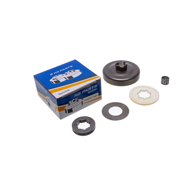 Bęben sprzęgła HS PARTS 3/8" 8 zębów do pił łańcuchowych Husqvarna 162SE 162SG 266 268 272XP 61 66 Jonsered 625 630 630 Super 630 Westcoast 670 (OEM 501674101)
