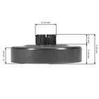 Bęben sprzęgła HS PARTS 3/8" 8 zębów do pił łańcuchowych Husqvarna 162SE 162SG 266 268 272XP 61 66 Jonsered 625 630 630 Super 630 Westcoast 670 (OEM 501674101)
