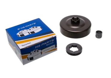 Bęben sprzęgła HS PARTS 3/8" 8 zębów do pilarek Stihl 050 051 075 076 (OEM 11116402026)