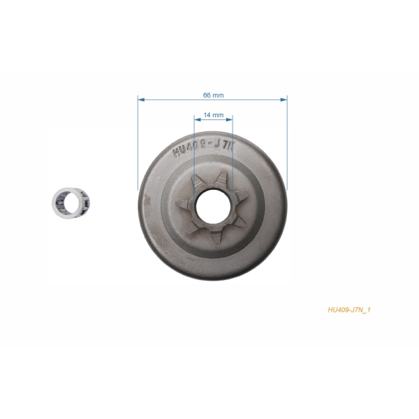 Bęben sprzęgła HS PARTS .325" 7 zębów do pił łańcuchowych Husqvarna 42 246 (OEM 503742001)