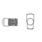Bęben sprzęgła HS PARTS .325" 8 zębów do pił łańcuchowych OLEO-MAC Oleomac Olympyk 250 251 252 254 350 (przed 1988) 355 50A Blitz Super 250 (OEM 4900159)