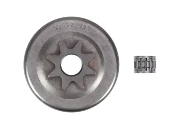 Bęben sprzęgła HS PARTS .325" 8 zębów do pił łańcuchowych OLEO-MAC Oleomac Olympyk 250 251 252 254 350 (przed 1988) 355 50A Blitz Super 250 (OEM 4900159)