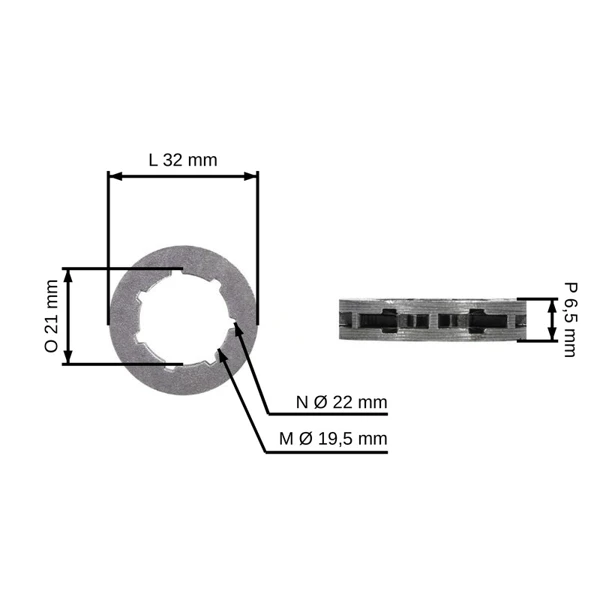 Bęben sprzęgła HS PARTS .325