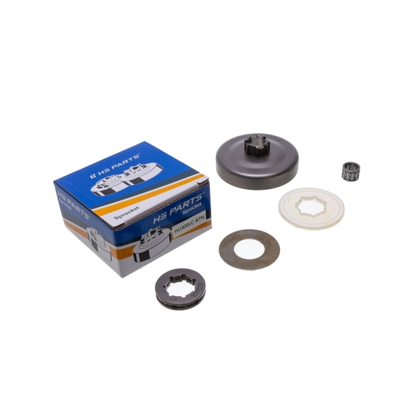 Bęben sprzęgła HS PARTS. 404 "7 zębów do pił łańcuchowych Husqvarna 162SE 162SG 266 268 272XP 61 66 Jonsered 625 630 630 Super 630 Westcoast 670