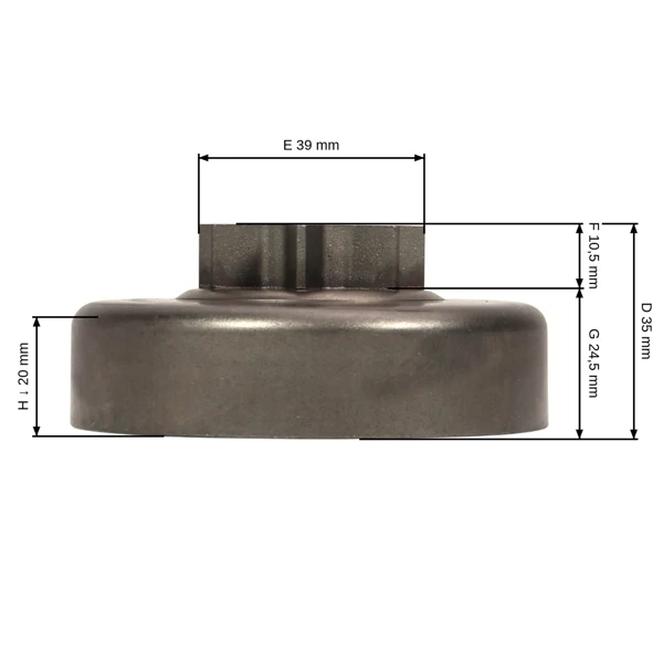 Bęben sprzęgła HS PARTS .404