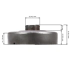 Bęben sprzęgła HS PARTS .404" 7 zębów do pilarek Stihl 064 066 MS640 MS650 MS660 (11220071002)