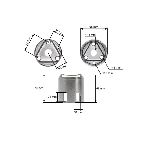 Blokada rozrusznika do silników Honda GX240 GX270 Metalowe płaskie zatrzaski (28451-ZE2-W01)