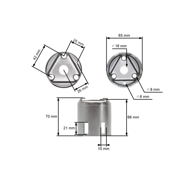 Blokada rozrusznika do silników Honda GX240 GX270 Metalowe płaskie zatrzaski (28451-ZE2-W01)