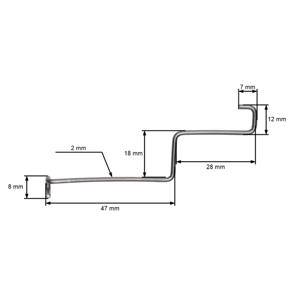 Cięgno gazu do pił łańcuchowych Stihl 029 039 MS310 MS290 MS390 (OEM 11271821500)
