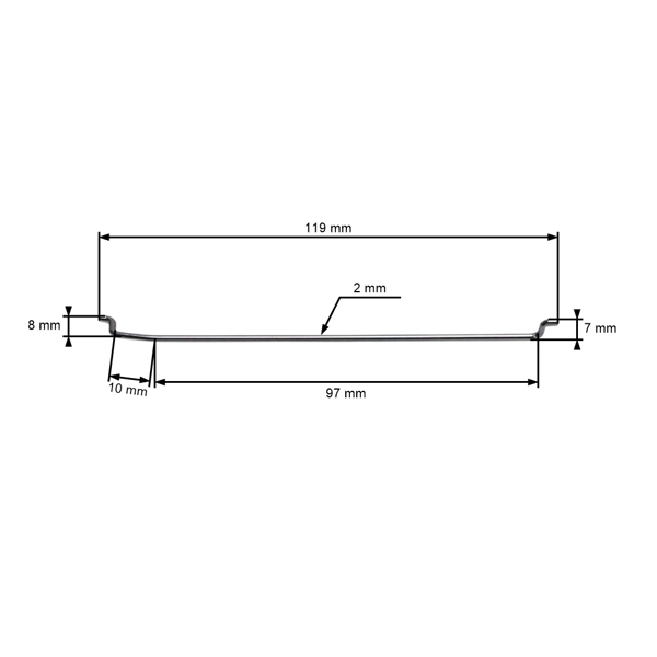 Cięgno gazu do silników Zongshen XP420 (OEM 100008047)