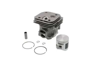 Cylinder kompletny Everest z tłokiem do pił łańcuchowych Husqvarna 365 X TORQ Jonsered CS2166 Nikasil 50 mm (OEM 575255702 575774102)