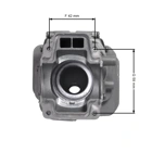 Cylinder kompletny z tłokiem HS PARTS do pił łańcuchowych Husqvarna 135 135E 140 140E 435 435E 440 440E Jonsered CS2240 CS2240 IICS2240 S II 41 mm (OEM 504735101)