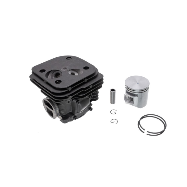 Cylinder kompletny z tłokiem HS PARTS do pił łańcuchowych Husqvarna 365 X-Torq Jonsered CS2166 50 mm (OEM 575774102)