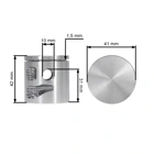 Cylinder kompletny z tłokiem HS PARTS do pił łańcuchowych Partner 742 842 840 Jonsered CS2138S McCulloch CS42S Mac 738 740 742 842 Poulan P4018AV S1970 41 mm (OEM 530071885)