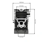 Cylinder kompletny z tłokiem HS PARTS do pił łańcuchowych Partner 742 842 840 Jonsered CS2138S McCulloch CS42S Mac 738 740 742 842 Poulan P4018AV S1970 41 mm (OEM 530071885)