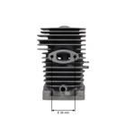 Cylinder kompletny z tłokiem HS PARTS do pił łańcuchowych Partner 742 842 840 Jonsered CS2138S McCulloch CS42S Mac 738 740 742 842 Poulan P4018AV S1970 41 mm (OEM 530071885)