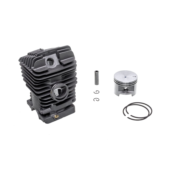 Cylinder kompletny z tłokiem HS PARTS do piły łańcuchowej Stihl 039 MS390 49 mm (OEM 11270201216)