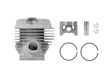 Cylinder kompletny z tłokiem HS PARTS do piły łańcuchowej Stihl 046 MS460 52 mm (OEM 11280201221)
