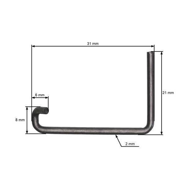Drążek dławika HS PARTS do pił łańcuchowych Stihl 021 023 025 MS210 MS230 MS250 (OEM 11231852000)