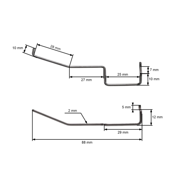 Dźwignia gazu do chińskich pił łańcuchowych i pił z marketów hobbystycznych model 4500 5200 5800