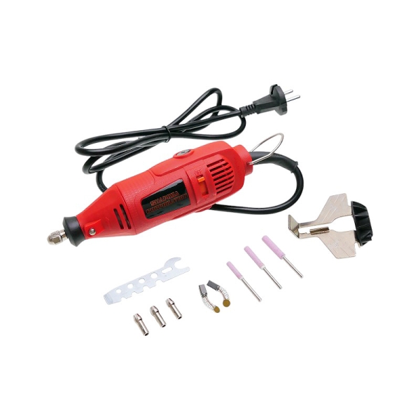 Elektryczna szlifierka ręczna do szlifowania łańcuchów i noży koszących