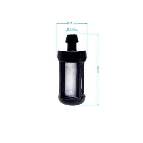 Filtr paliwa do pił łańcuchowych Stihl 017 018 MS170 MS180 MS181 MS200 MS210 MS250 MS290 MS390 TS350 TS400 TS760 P835 P840 (OEM 00003503500)