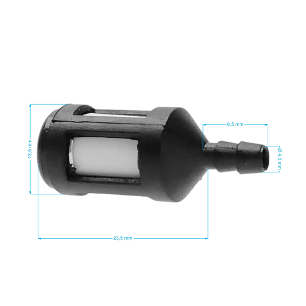 Filtr paliwa do pilarek, kos spalinowych i innego sprzętu ogrodniczego