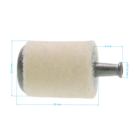 Filtr paliwa do pilarek, kos spalinowych i innego sprzętu ogrodniczego