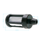 Filtr paliwa do pilarek, kos spalinowych i innego sprzętu ogrodniczego