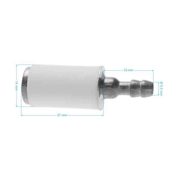 Filtr paliwa do pilarek, kos spalinowych i innego sprzętu ogrodniczego