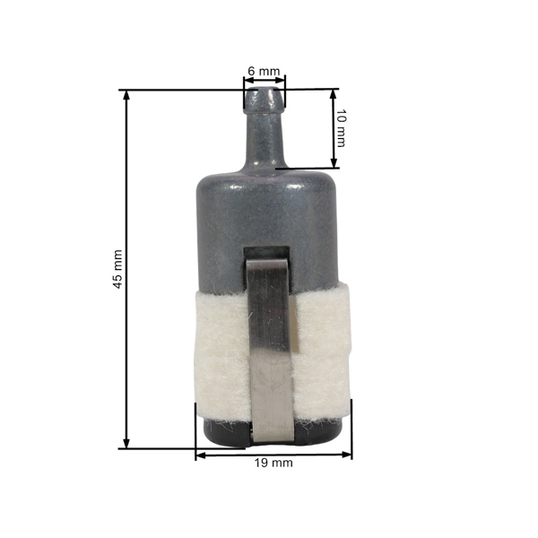 Filtr paliwa do pilarek, kos spalinowych i innego sprzętu ogrodniczego