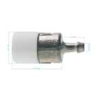 Filtr paliwa do pilarek, kos spalinowych i innego sprzętu ogrodniczego