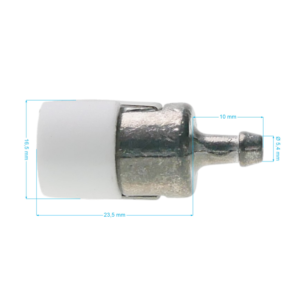 Filtr paliwa do pilarek, kos spalinowych i innego sprzętu ogrodniczego