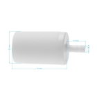 Filtr paliwa do pilarek, kos spalinowych i innego sprzętu ogrodniczego